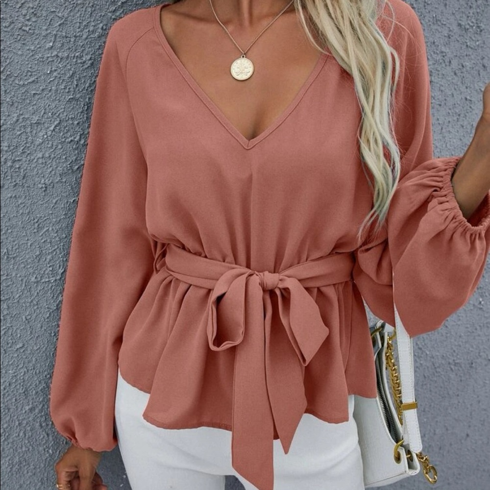 Tie Blouse